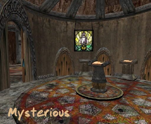 Myst Island indoors