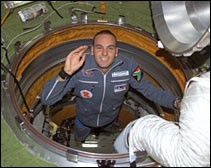 Space tourist Mark Shuttleworth