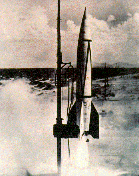 Pictures Of Space Rockets. V-2 rocket at Peenemuende