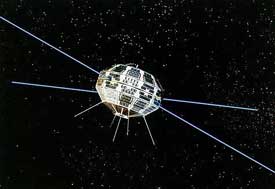 Canada's Alouette-1 satellite