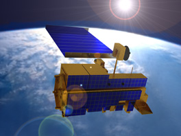 Terra satellite