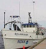 Gray's Reef National Marine Sanctuary vessel, the R/V Jane Yarn