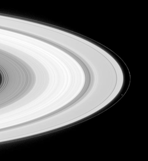 saturn ring moon